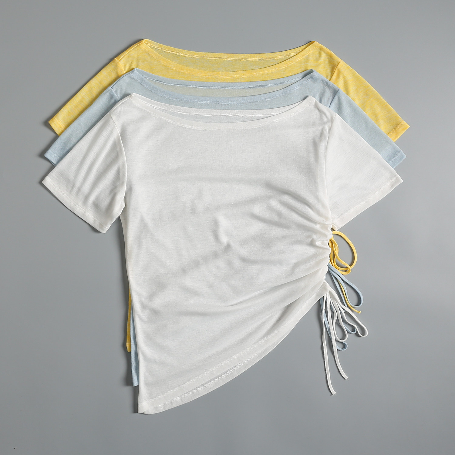Summer Clothing Looks - 高級感のあるスポーツ半袖レディース夏用薄手ピラティスヨガウェアトップスプロ仕様朝ランニングフィットネス
