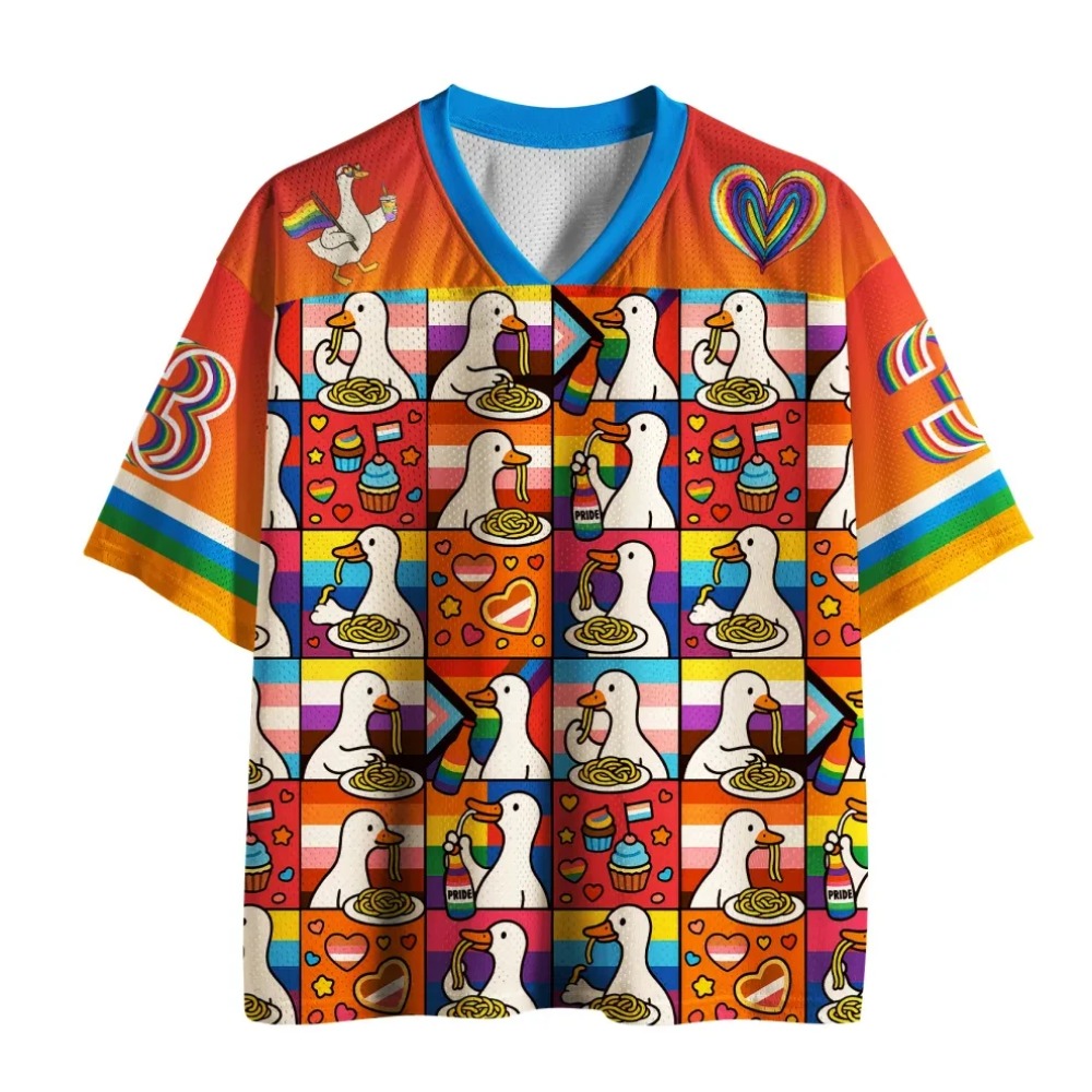 Summer Duck Clothing - ファンダック 3Dプリント メンズ Vネック プラスサイズ Tシャツ