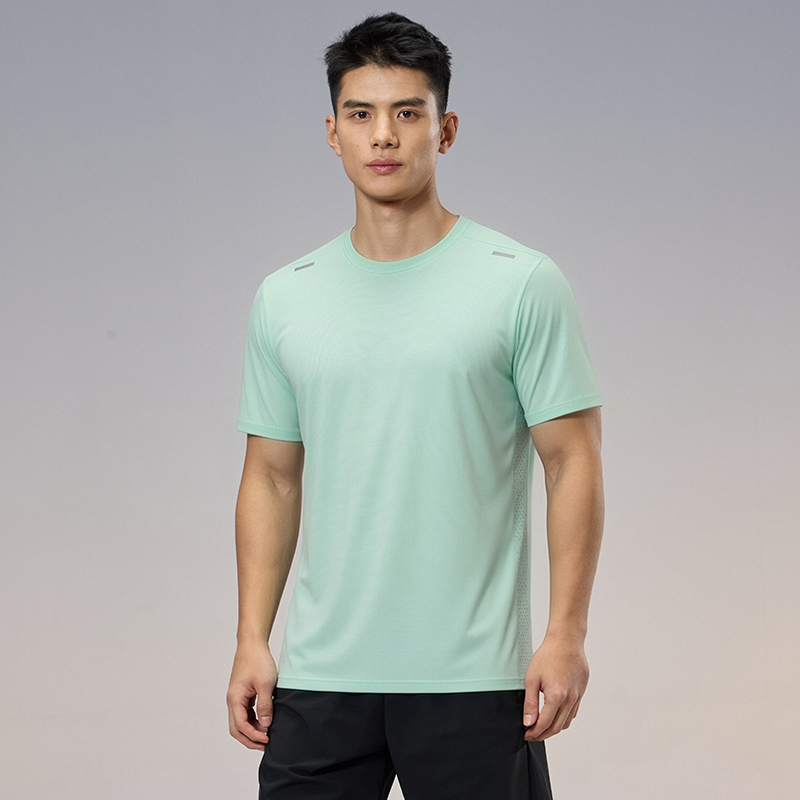 Summer Gym Clothing - 速乾性スポーツ Tシャツ男性ジムランニングシャツ快適な通気性アウトドアハイキングフィットネスジョギングトップ