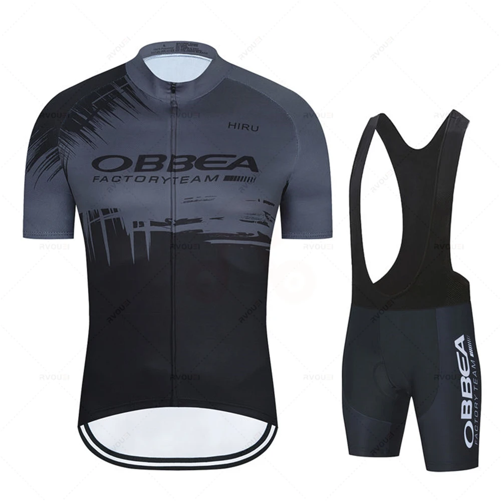 Summer Clothing Men 2025 - Hiru-通気性のあるサイクリングジャージセット,マウンテンバイクウェア,ビブパンツ,レーススポーツウェア,夏,2022