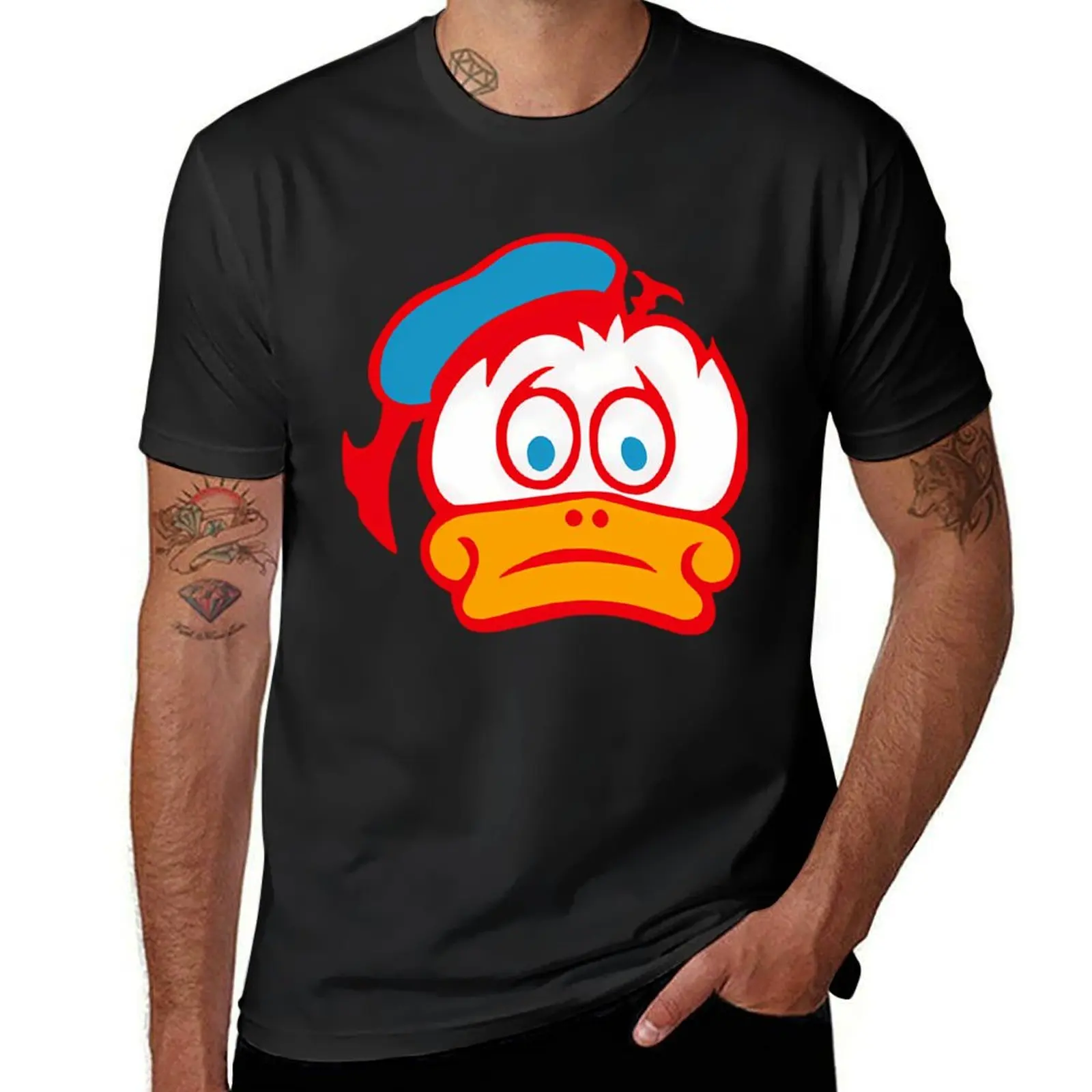 Summer Duck Clothing - Barry Sheene-男性用の特大のアヒルのロゴTシャツ,美的衣類,デザイナーシャツ,衣類