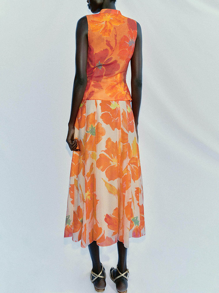甘くてファッショナブルな中国風ノースリーブトップとホルタース - Summer Clothing Looks のレビューと価格