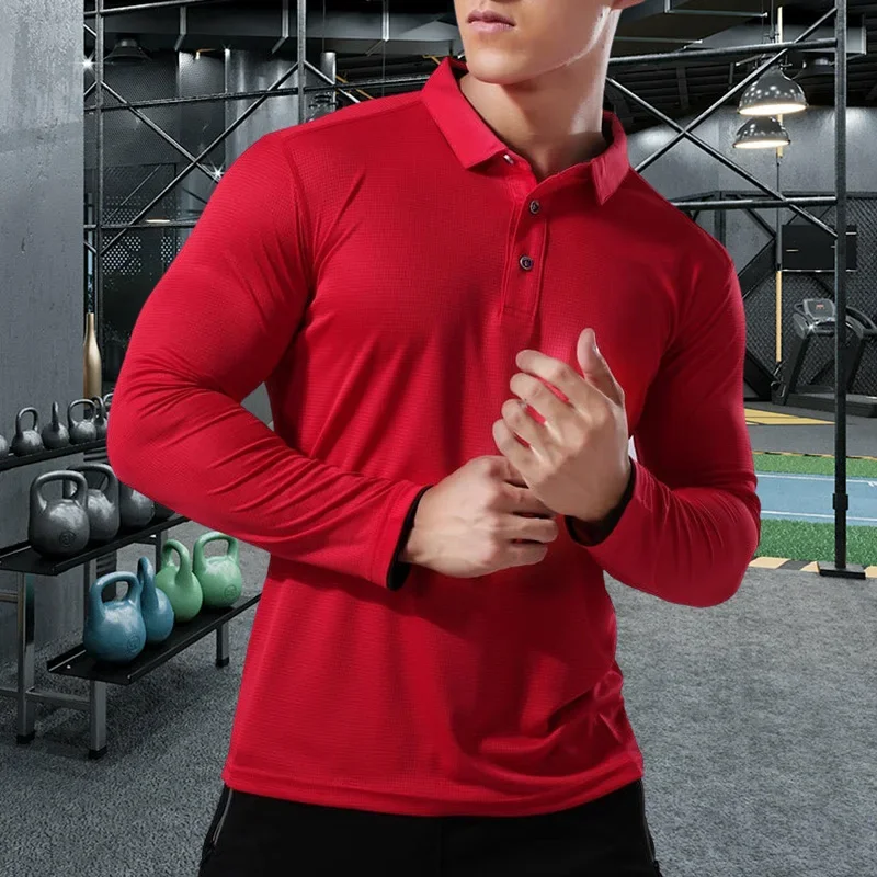 メンズ長袖スポーツシャツ,ランニング,ジム,フィットネス,ラ - Summer Gym Clothing のレビューと価格