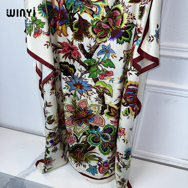 Winyi-女性のためのアフリカのカフタンマキシドレス,自由 - Quality Summer Clothing For Women のレビューと価格