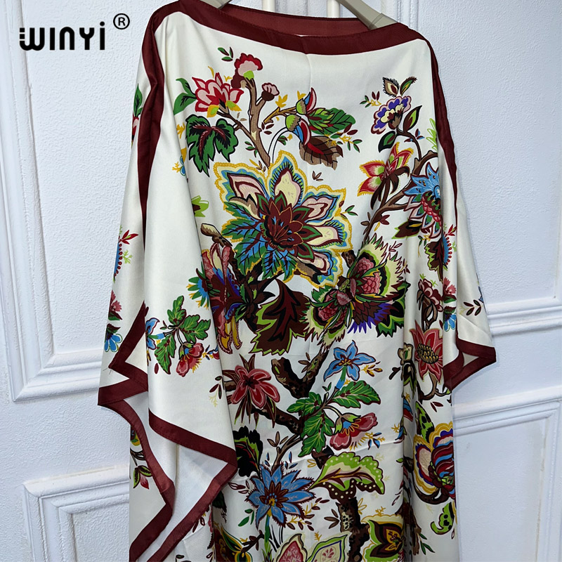 Winyi-女性のためのアフリカのカフタンマキシドレス,自由 - Quality Summer Clothing For Women のレビューと価格