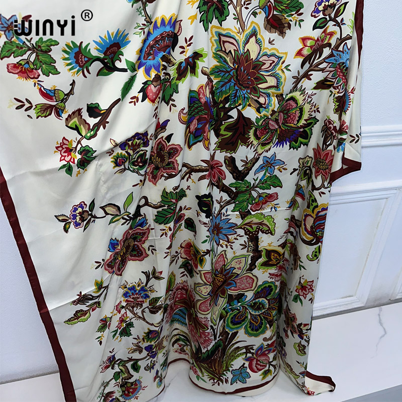 Winyi-女性のためのアフリカのカフタンマキシドレス,自由 - Quality Summer Clothing For Women のレビューと価格