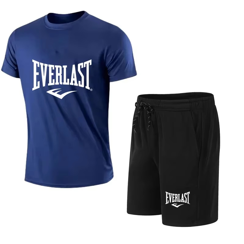 EVERLAST メンズ Tシャツ + ショーツ 2 個セッ - Summer Gym Clothing のレビューと価格
