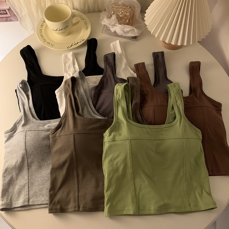 女性用ノースリーブTシャツ,クロップドトップ,女性用韓国無地 - Summer Zara のレビューと価格