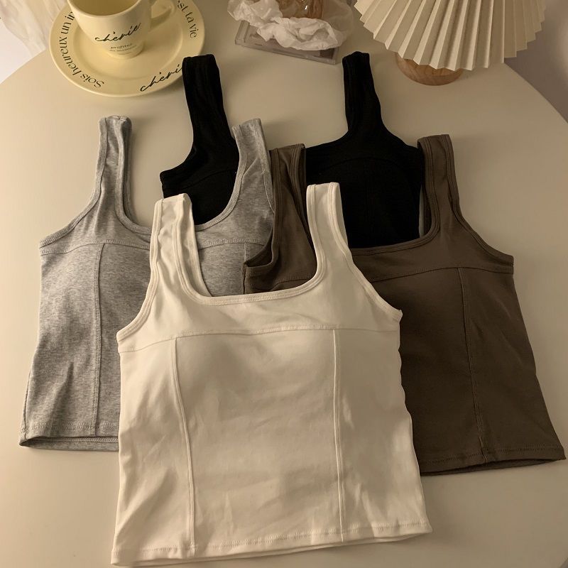 女性用ノースリーブTシャツ,クロップドトップ,女性用韓国無地 - Summer Zara のレビューと価格