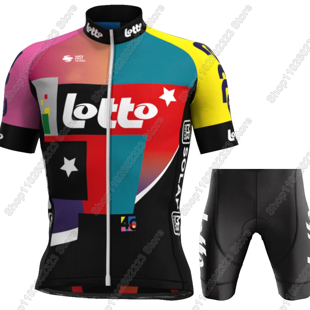 ロトチーム2025サイクリングジャージセット サマーベルギー - Summer Clothing Men 2025 のレビューと価格