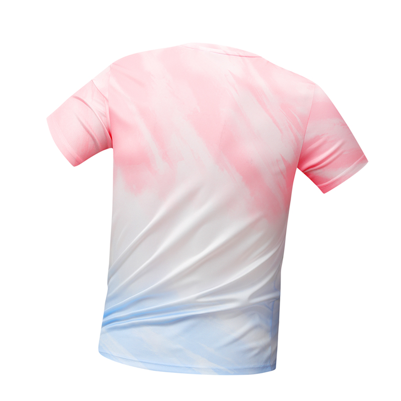女性用 グラデーション 速乾性 スポーツ半袖トップス ワーク - Summer Gym Clothing のレビューと価格