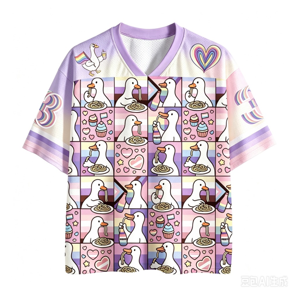 ファンダック 3Dプリント メンズ Vネック プラスサイズ  - Summer Duck Clothing のレビューと価格