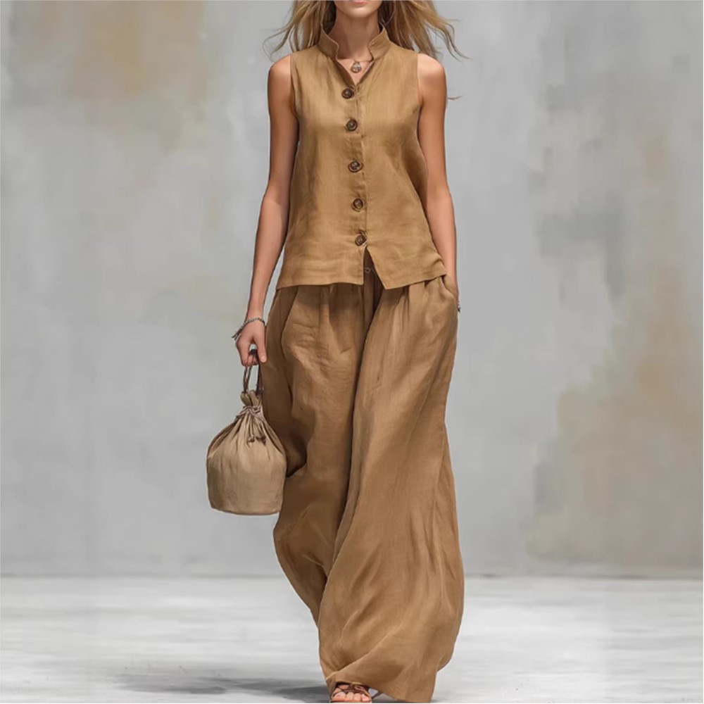 ファッションスタンドアップカラーノースリーブシングルブレスト - Summer Zara のレビューと価格