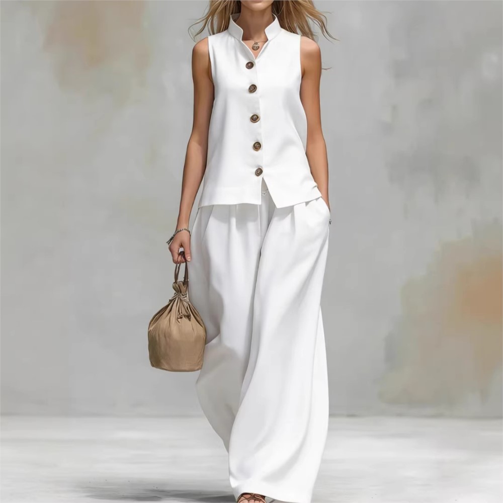 ファッションスタンドアップカラーノースリーブシングルブレスト - Summer Zara のレビューと価格