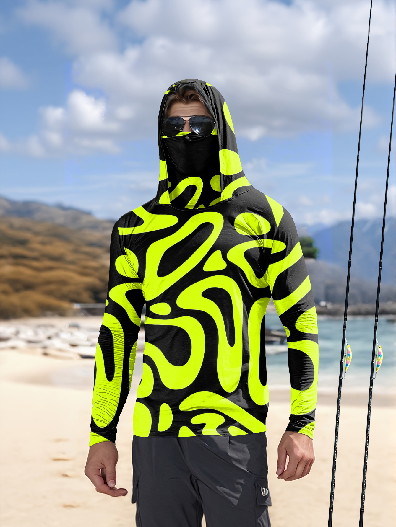 2026年夏新作 メンズ長袖シャツ 3Dパターンプリント ス - Summer Clothing Men のレビューと価格