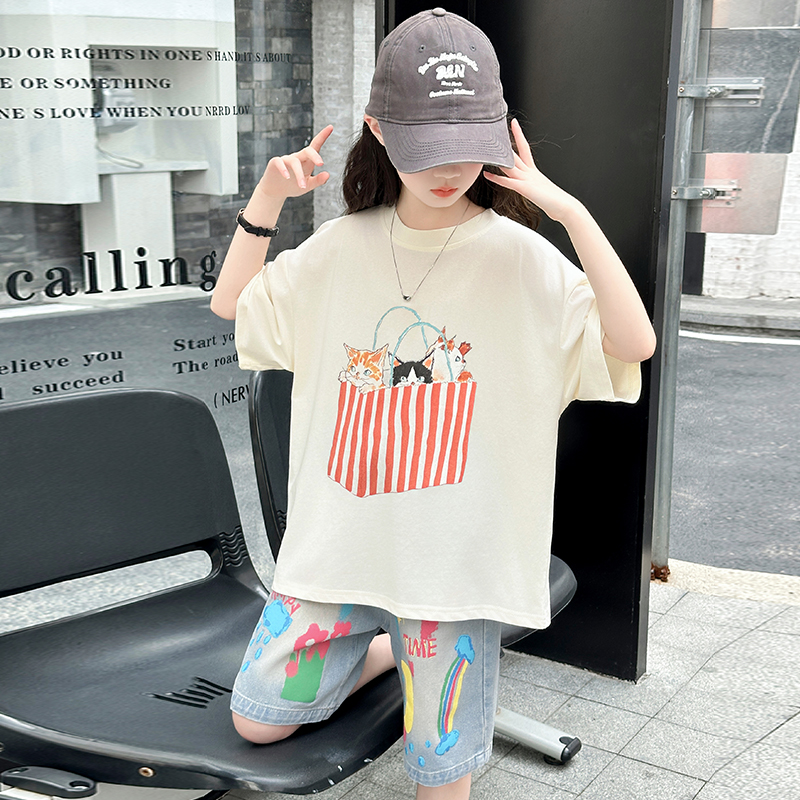 10代の女の子向け、夏用トップスとボトムスのセット、ドローイ - Summer Clothing Drawing For Kids のレビューと価格